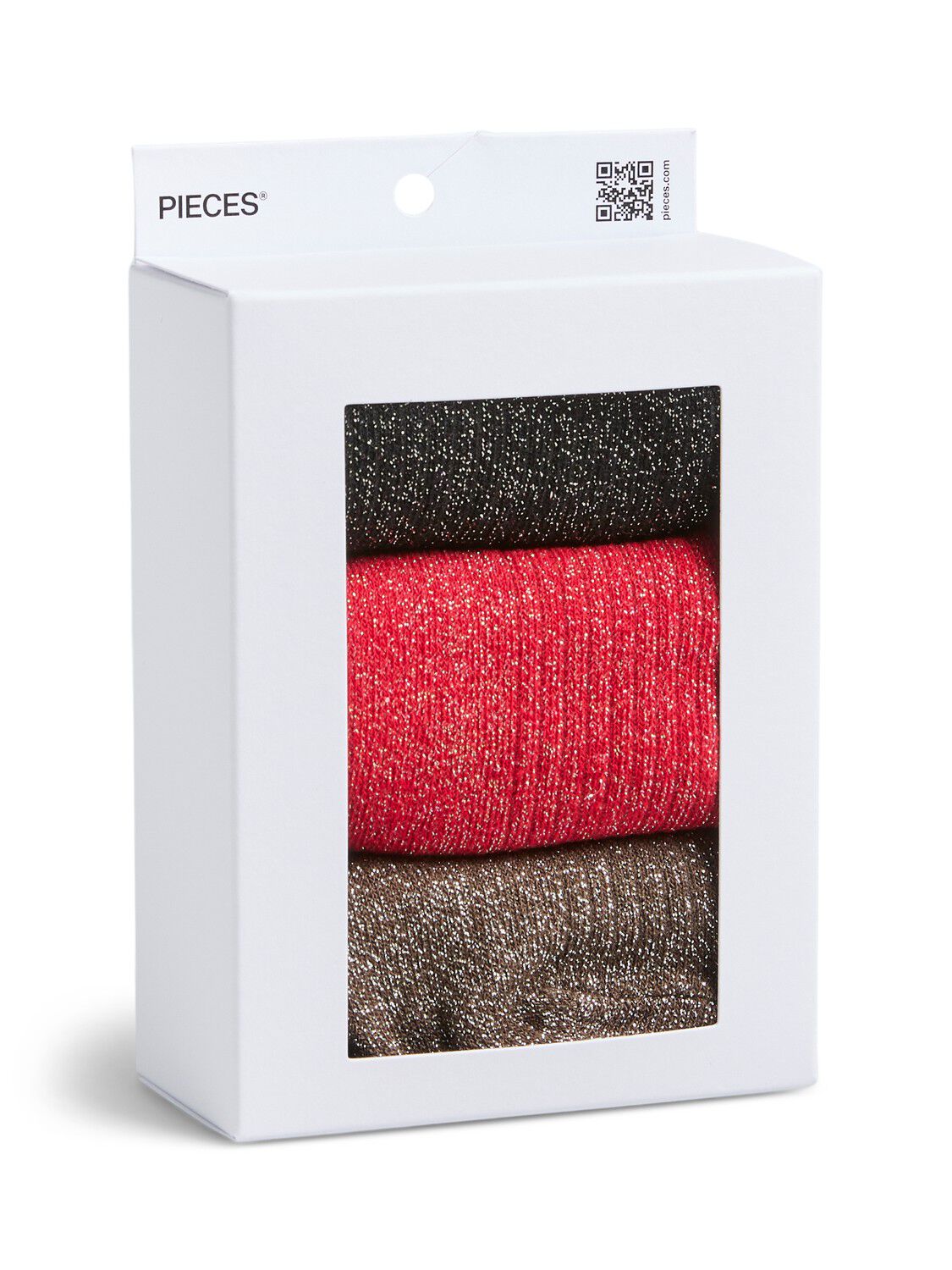 PCSEBBY XMAS FRILL SOCK 3 PACK BOX