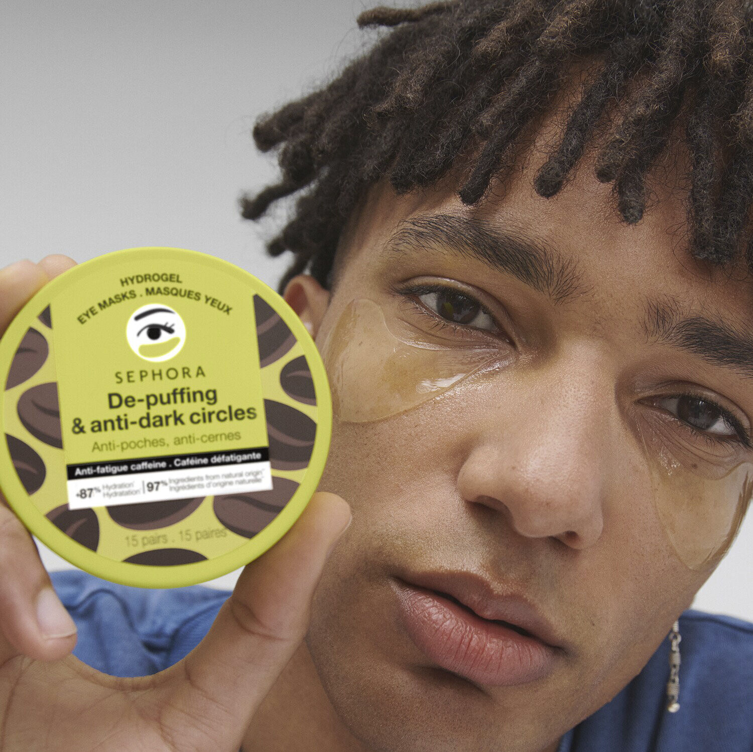 Anti-Puffiness Anti-Dark Circles Eye Masks - 15 par uppiggande &ouml;gonmas