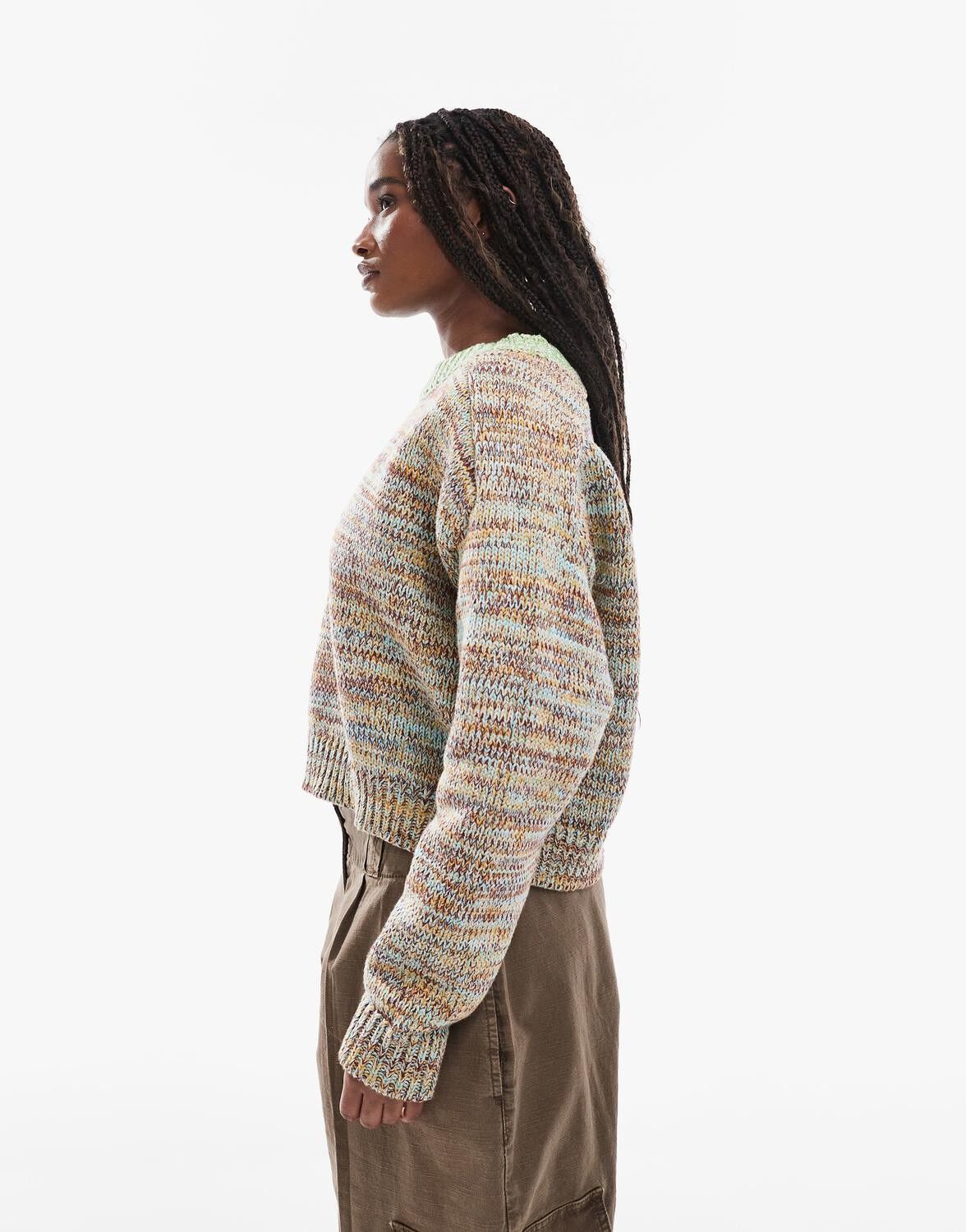 Tsemma Oversize Ls Crew Neck Pullover