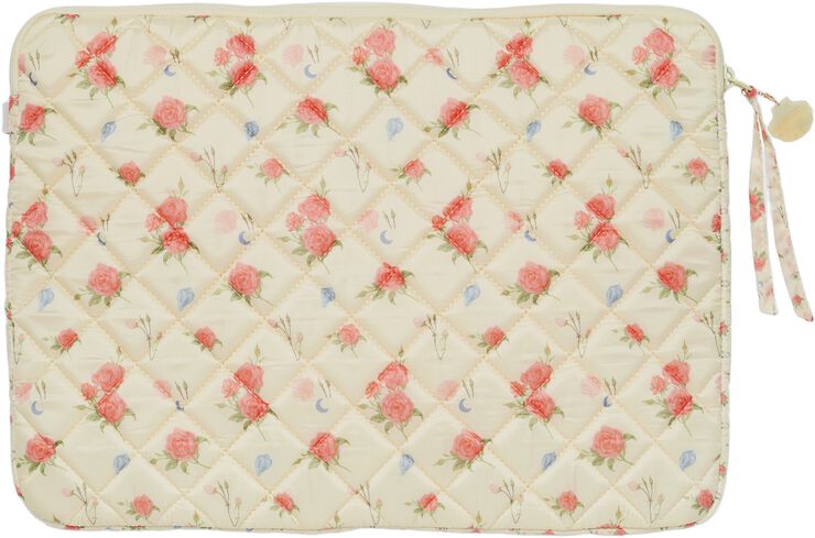 Alesea Computer Sleeve Roses and Shells