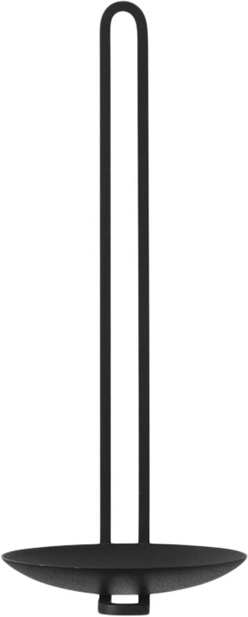 Clip Candle Holder H34, Wall, Brass