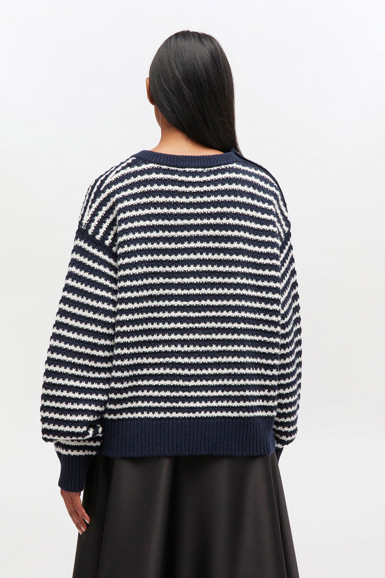 Cotton Wool Stripe Sweater
