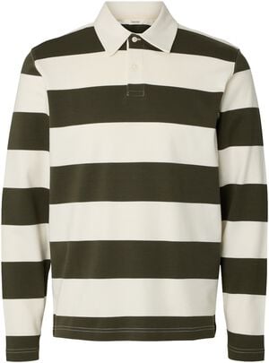 SLMCASPER LS STRIPE POLO
