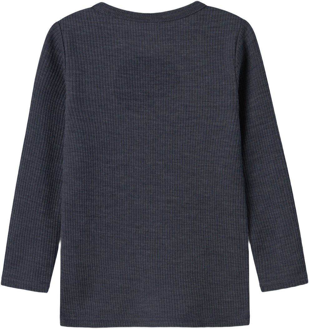 NMNWAX WOOL RIB LS TOP NOOS