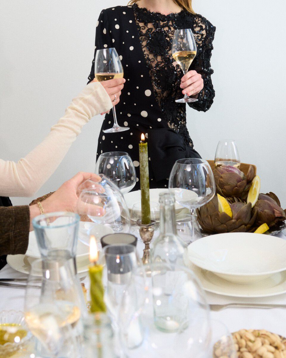 Premium Champagneglas 37 cl klar 2 stk.