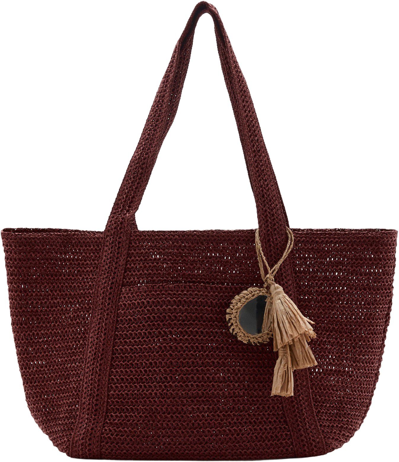Natural fibre tote bag