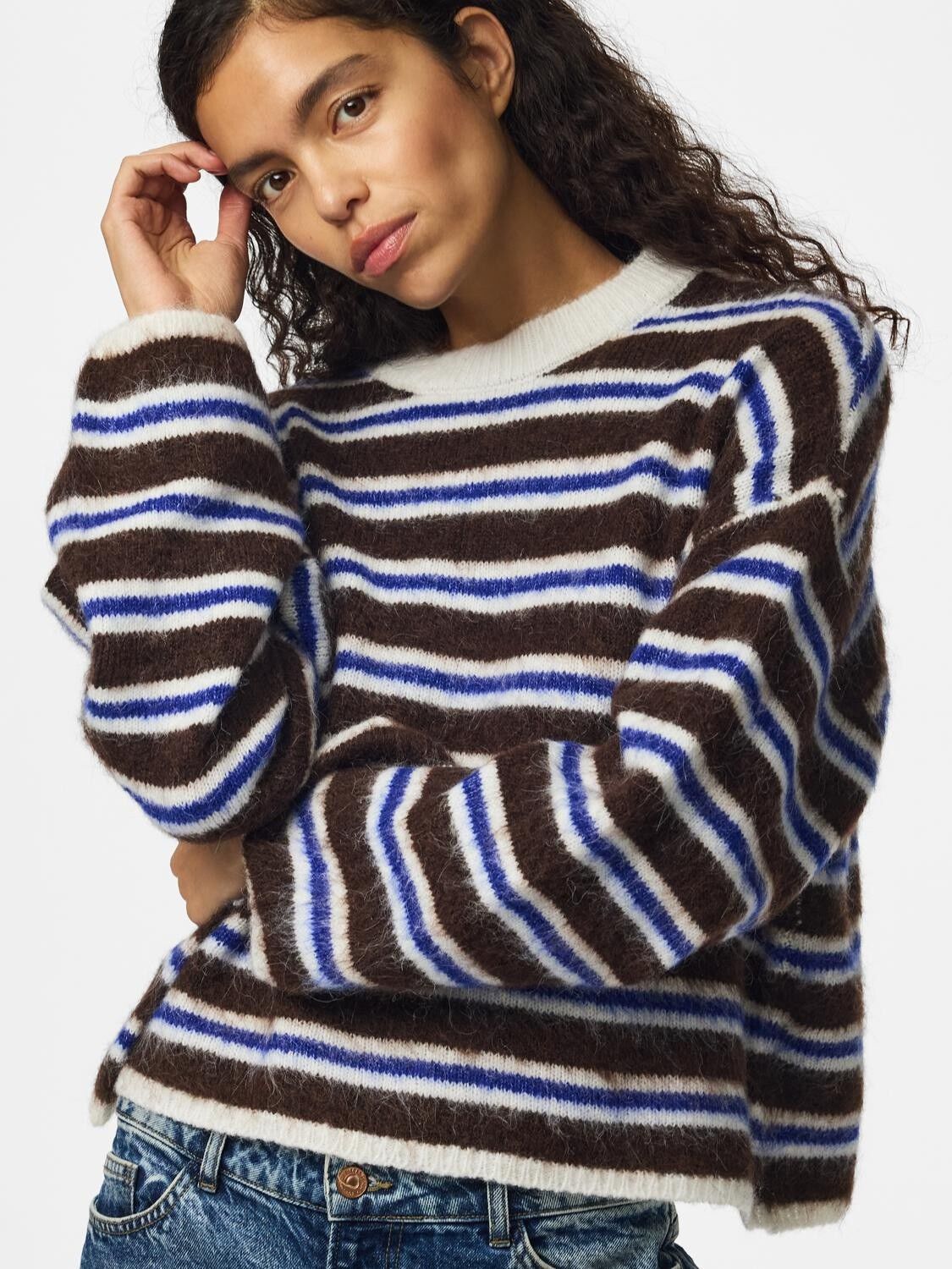 Pcada Ls O-Neck Knit Bc
