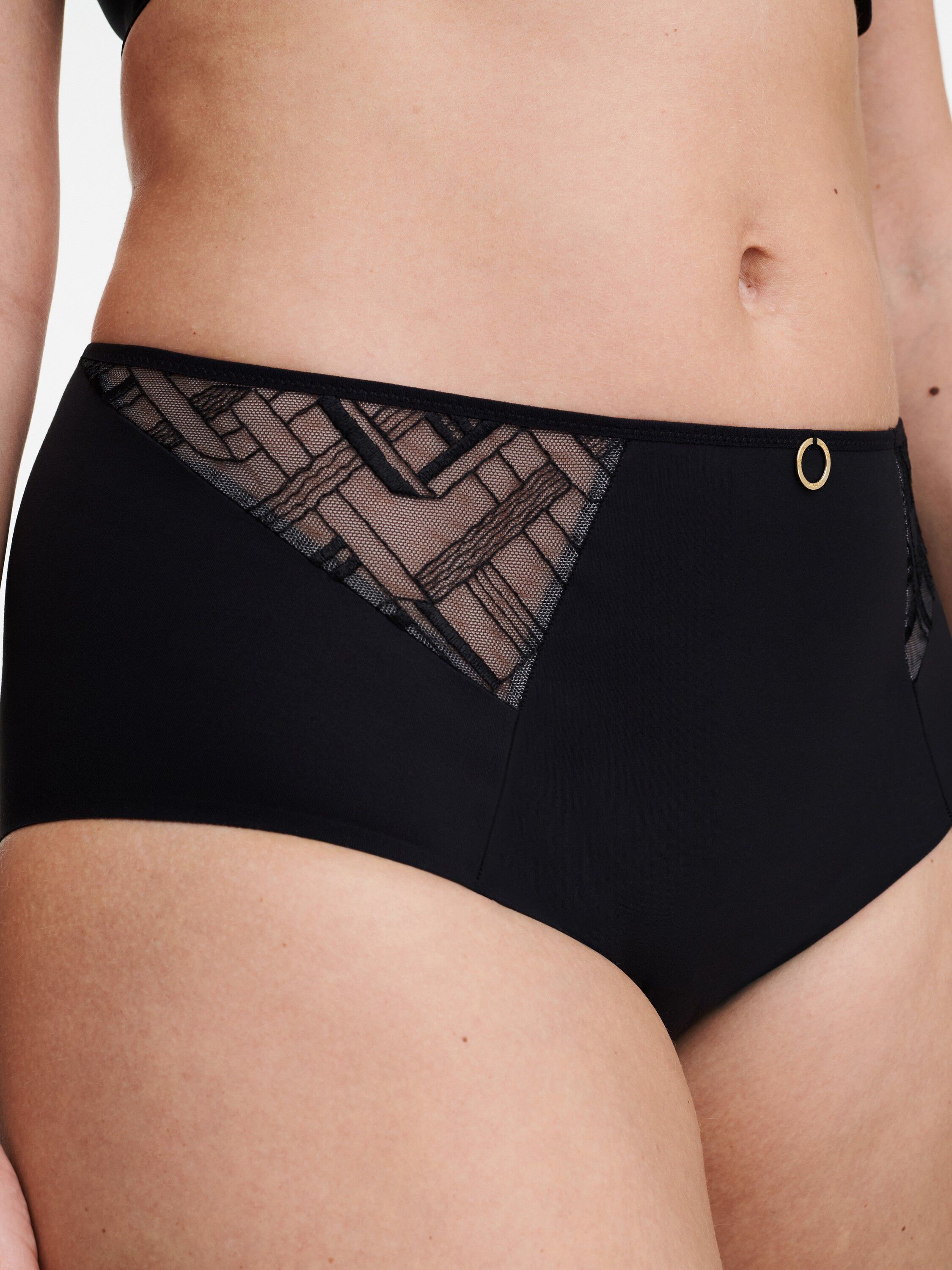 Graphic Support High waisted support full brief