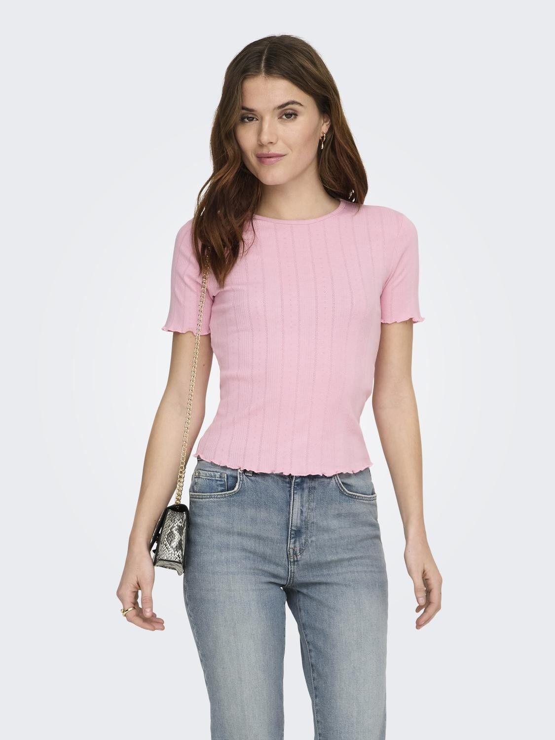 Onltenna O-Neck S/S Top Jrs Noos
