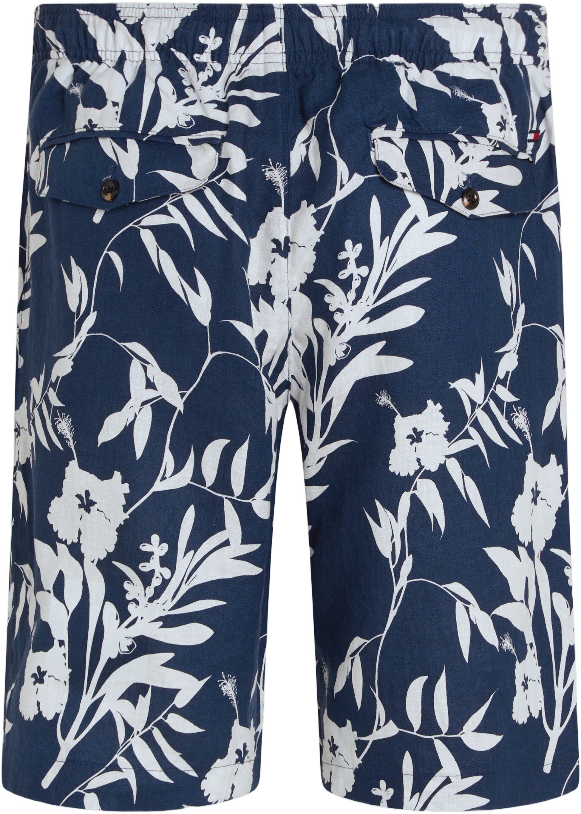 HARLEM PO LINEN PRINT SHORT