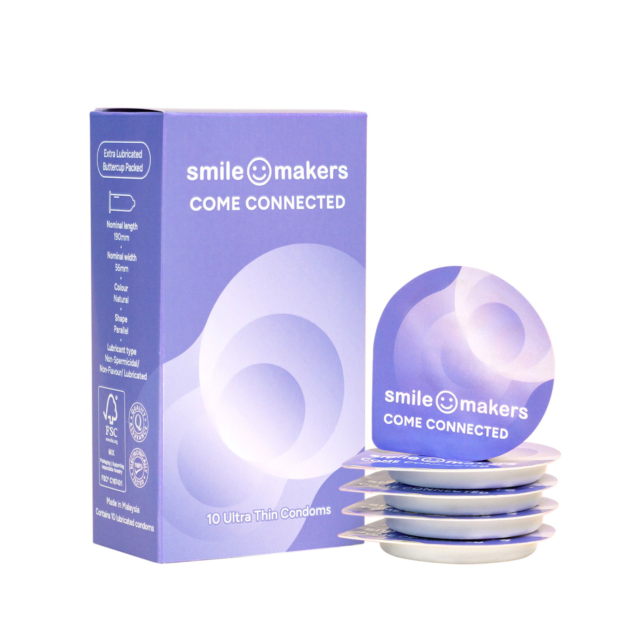Come Connected Kondomer - 10 stk