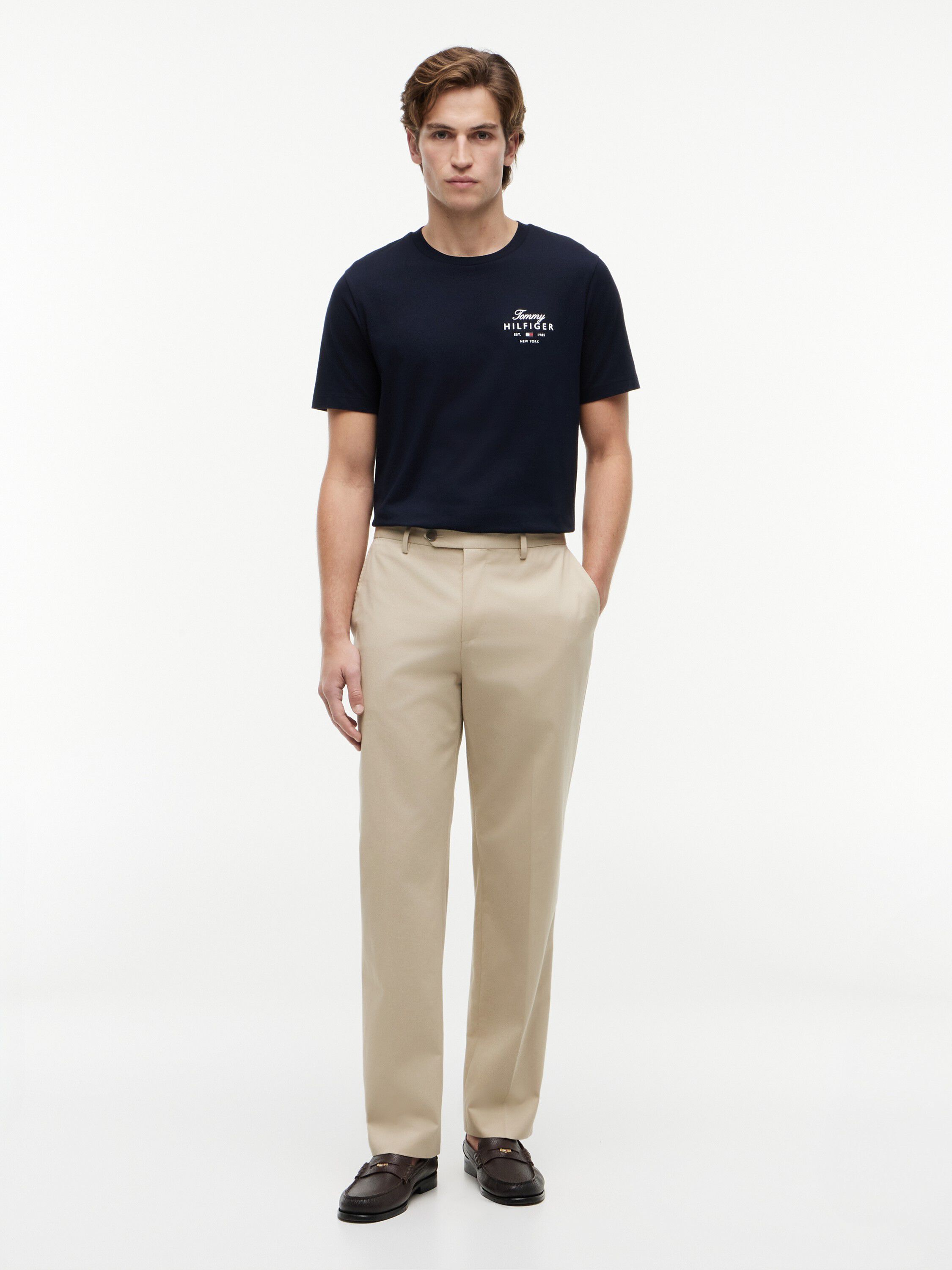 SCRIPT STACK REGULAR TEE