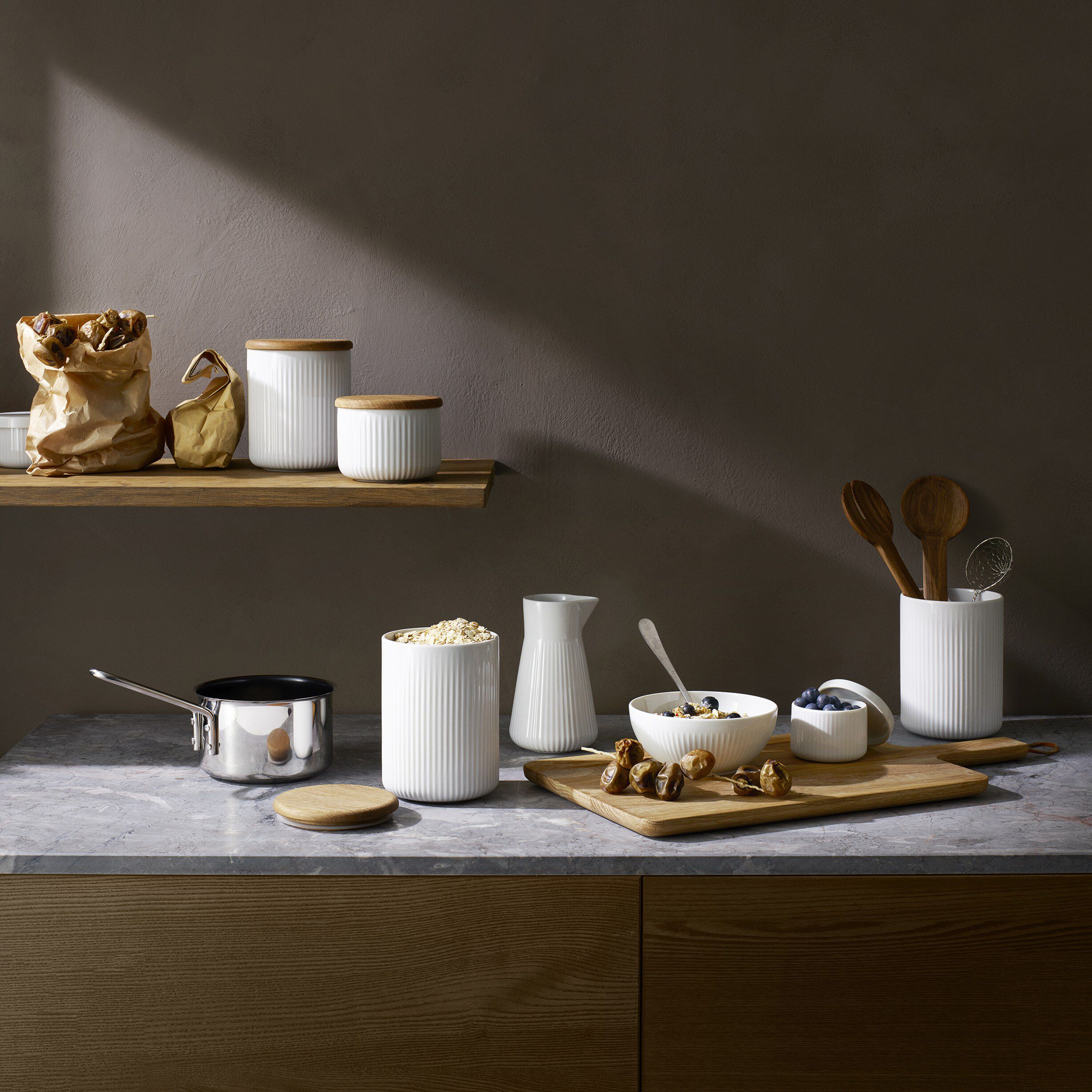 Opbevaringskrukke 0,7l Legio Nova