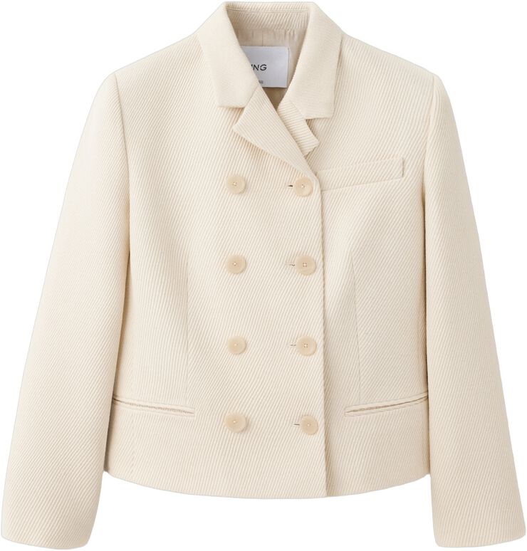 Short Double-Breasted Jacket