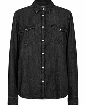 REGULAR_WESTERN_SHIRT BLACK_DARKS