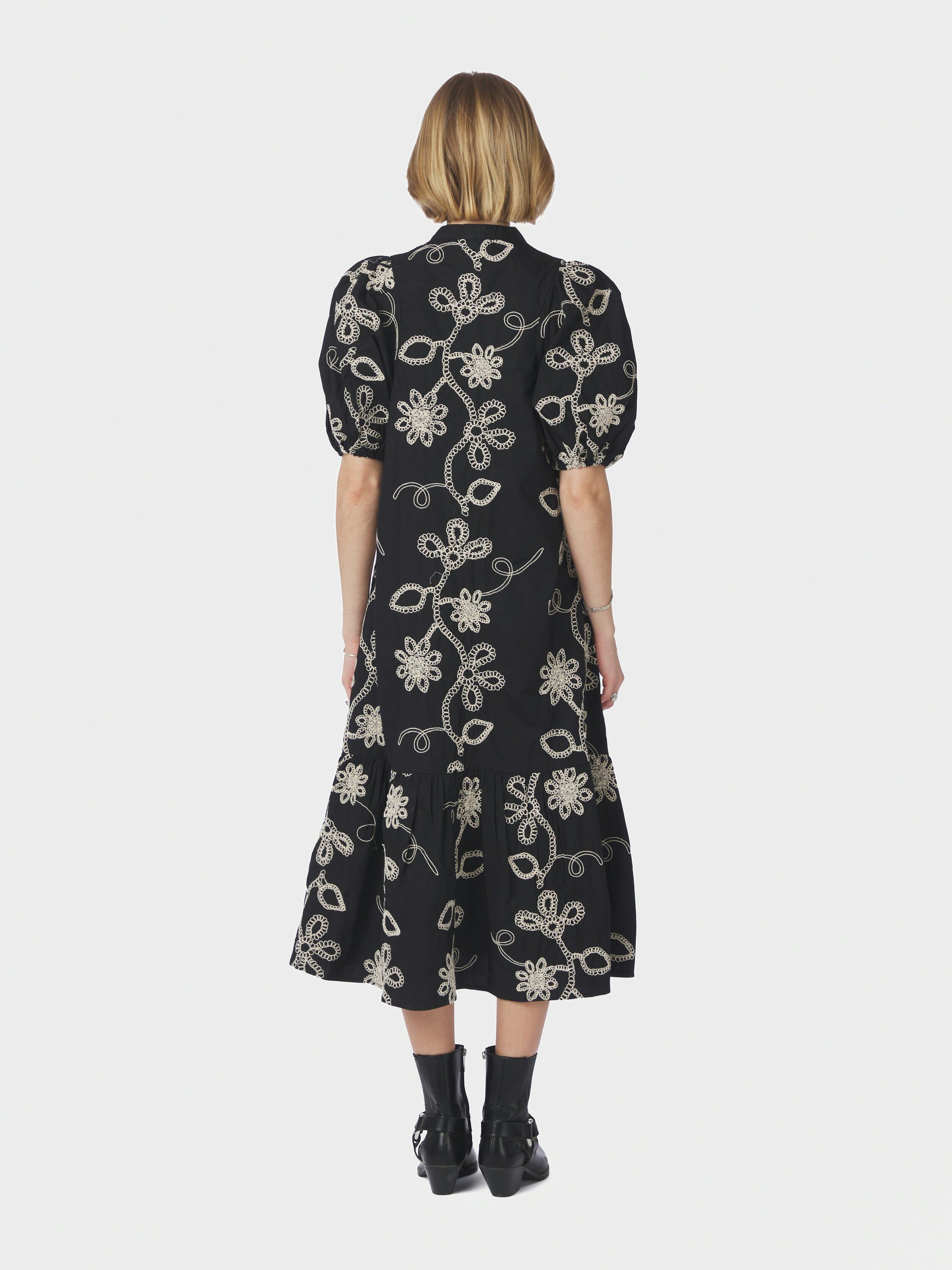 Veronica Dori Emb Dress
