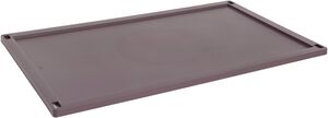HAY Colour Crate Lid Plastic-X-Large-Bordeaux