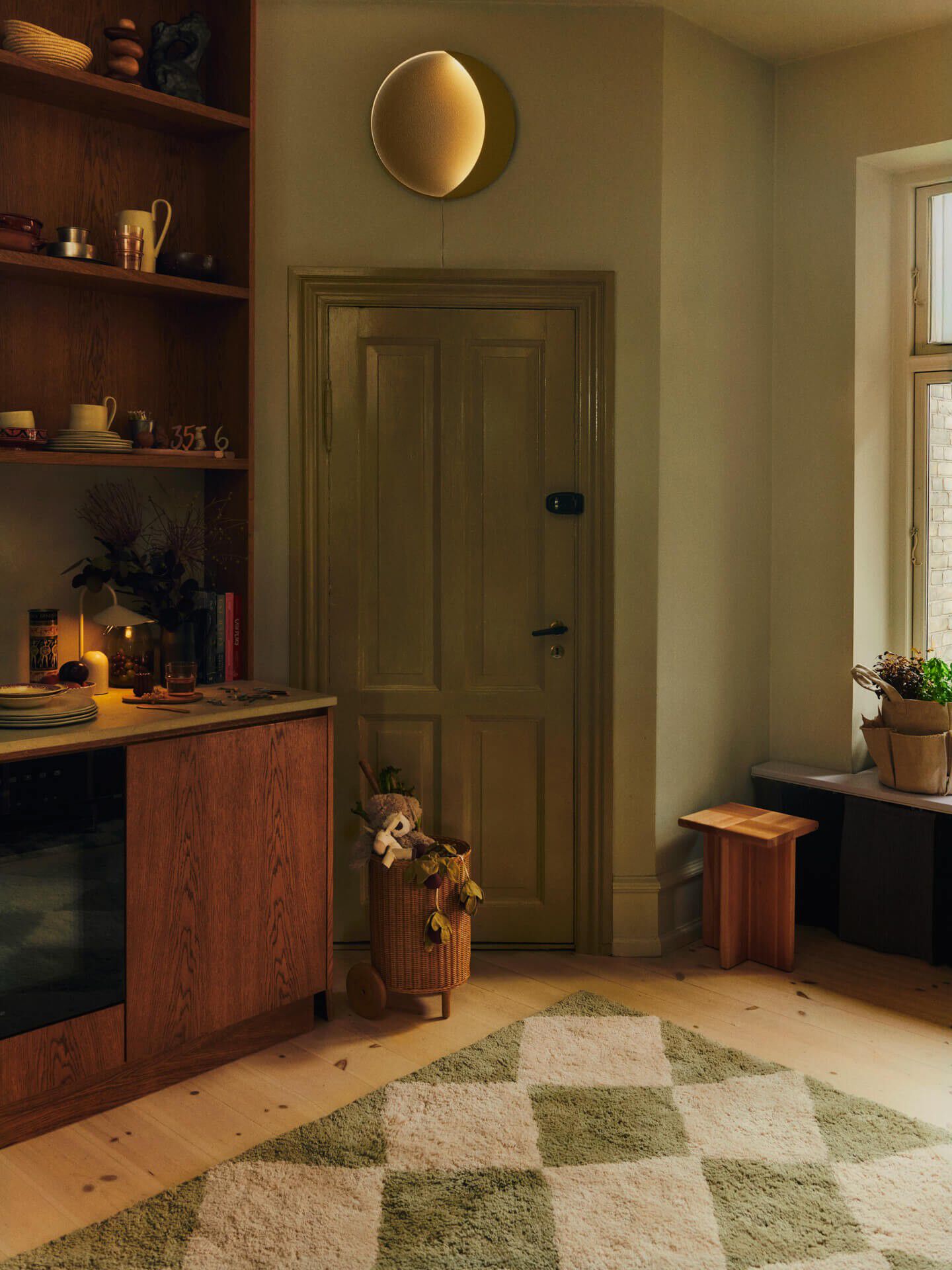 Tilt Rug - 140 x 200 - Elm Green