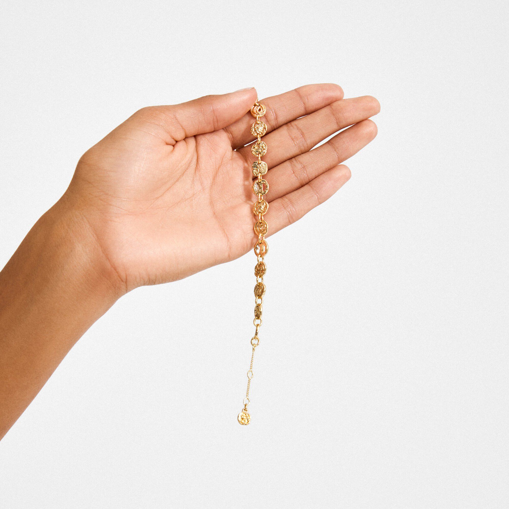 FIRE armb&aring;nd guldbelagt