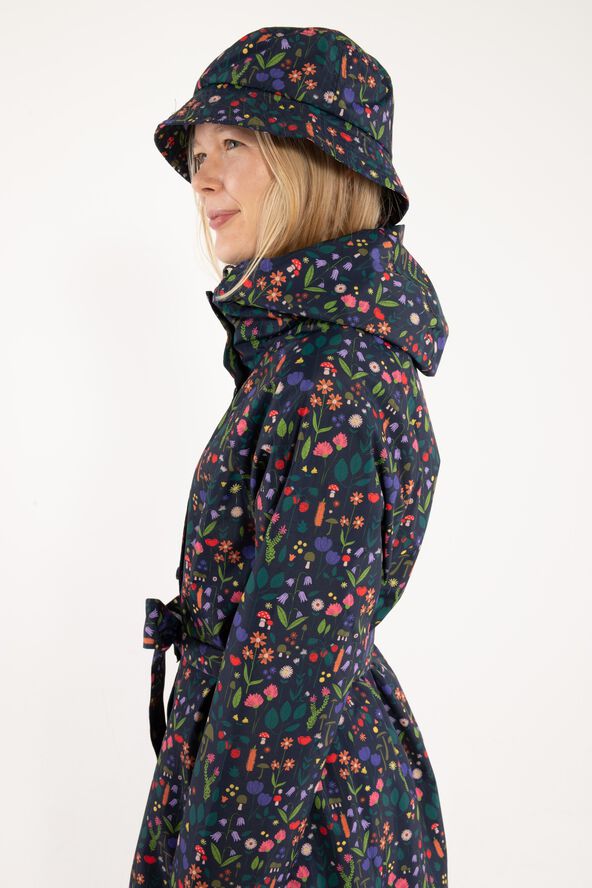 Danelisabeth Raincoat Dk Navy BOTANICAL