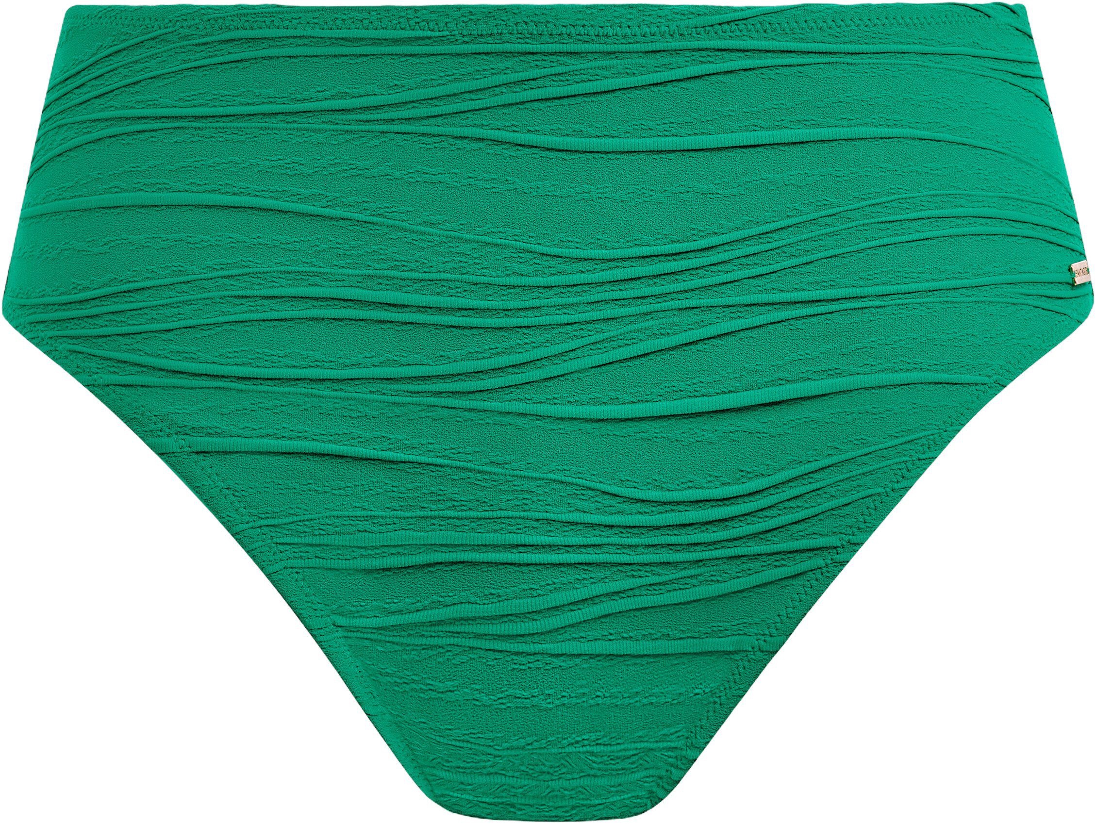 BEACH WAVES HIGH WAIST BIKINI BRIEF