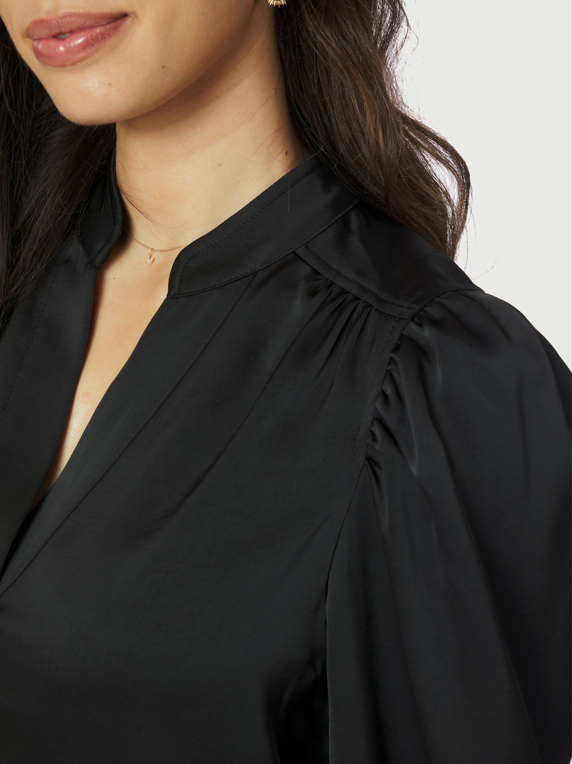 Rosslyn Heavy Sateen Blouse