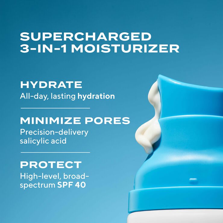 SUPERACTIVE SPF 40 MOISTURIZER: MATTIFYING OIL + PORE CONTROL50 ML
