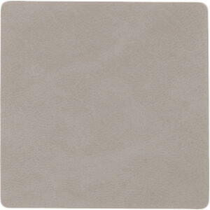 GLASS MAT SQUARE (10x10xm) NUPO light grey