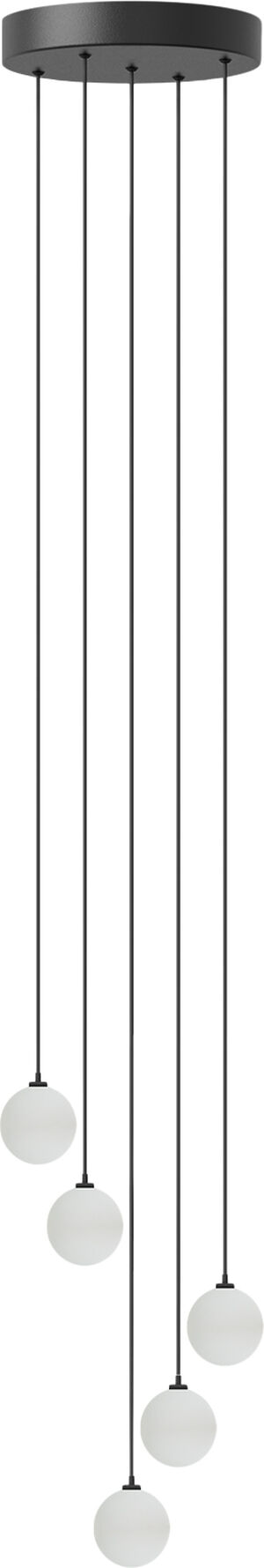 Rosette mini G4 cordset with canopy, cluster 5