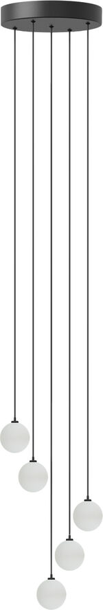 Rosette mini G4 cordset with canopy, cluster 5