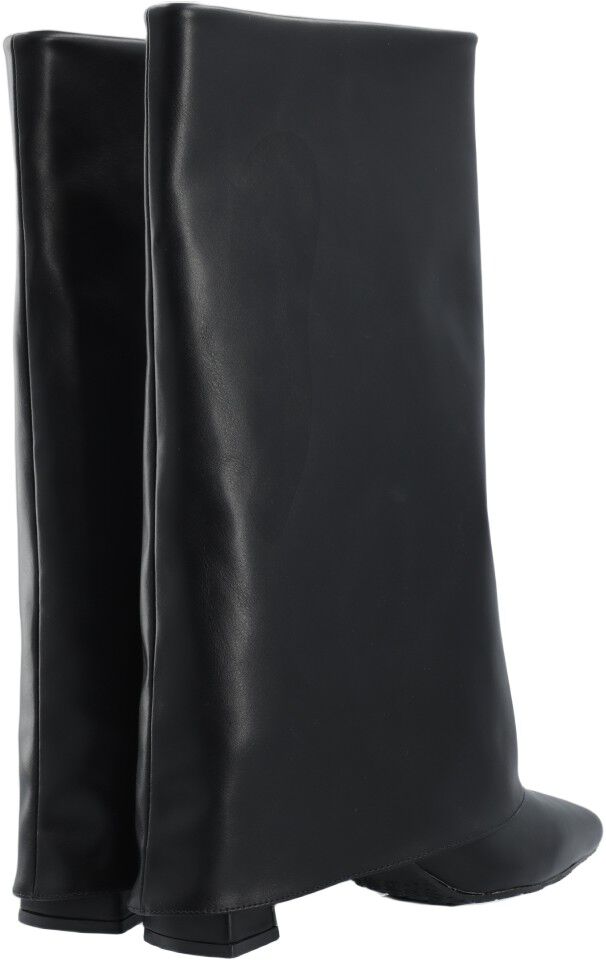 BIAMARALYN Fold Over Boot Faux Leather