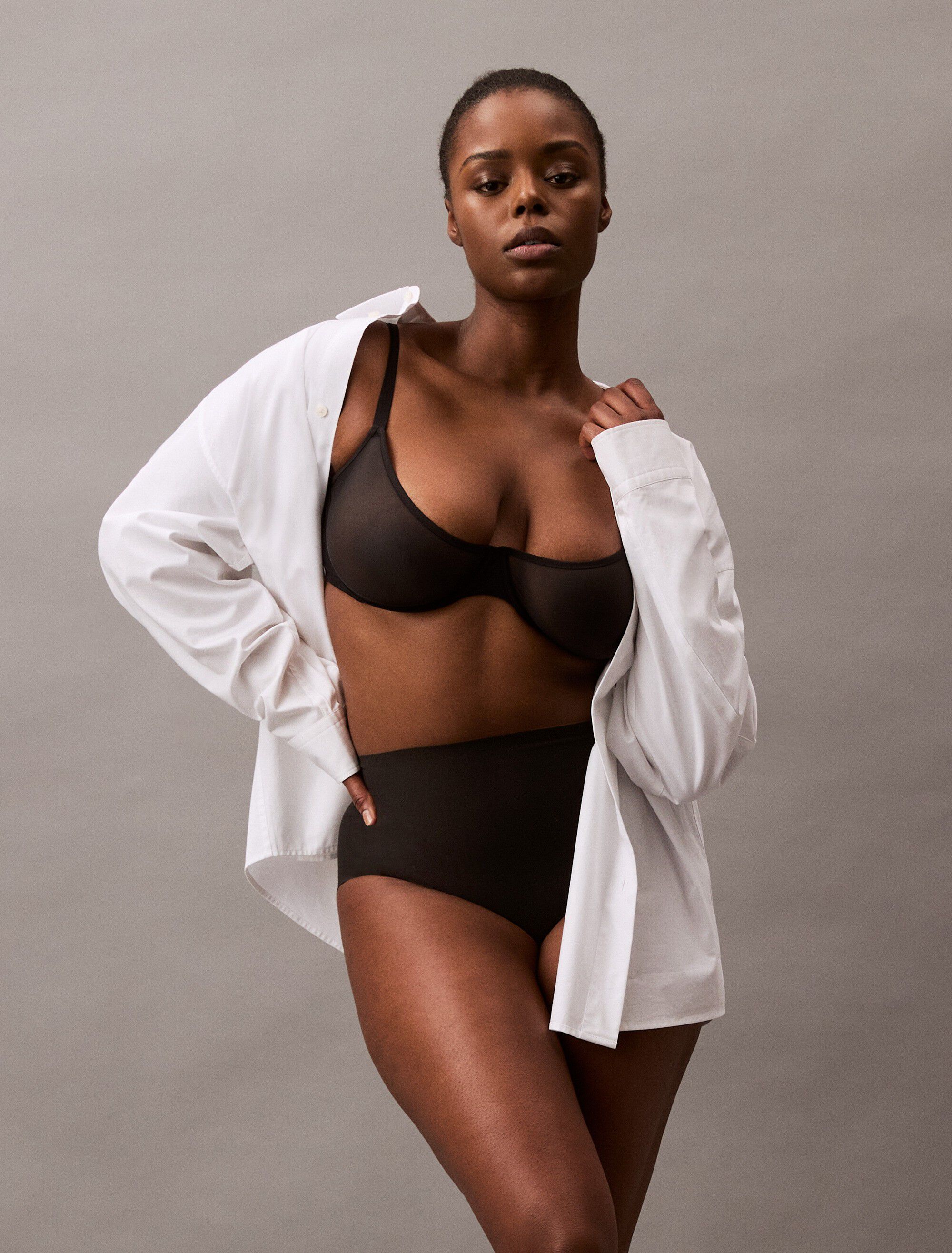 SCULPTED FIRM MESH BRIEF