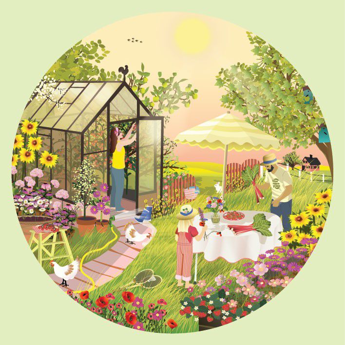 SUMMER FEELING - puslespil med 1000 brikker