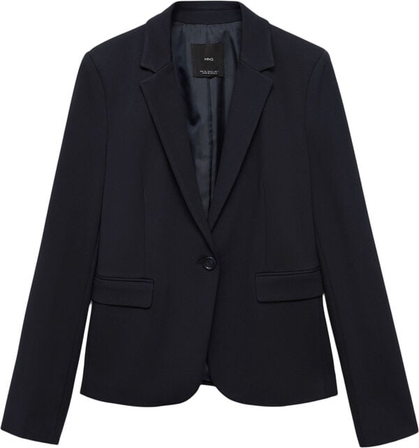 Suit jacket with pockets