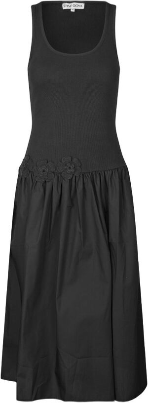 2385 Rib, Casual Tank Midi Dress