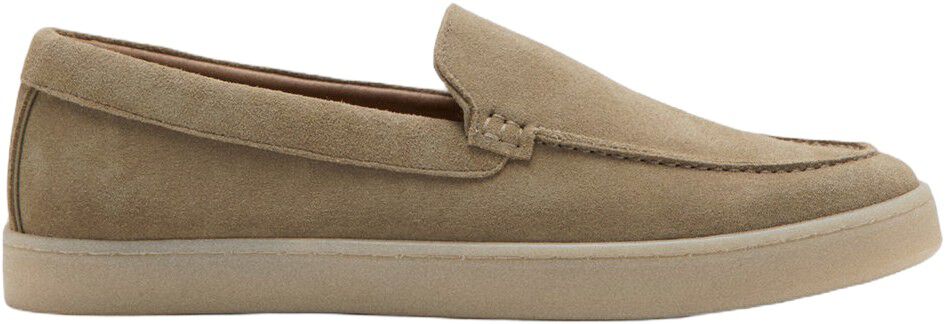 Split leather shoes