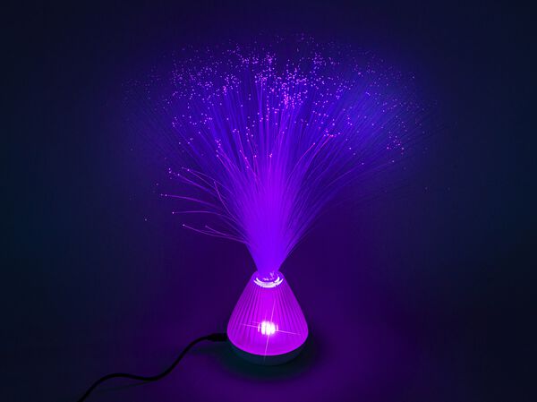 FIBEROPTISK LAMPE 33 cm