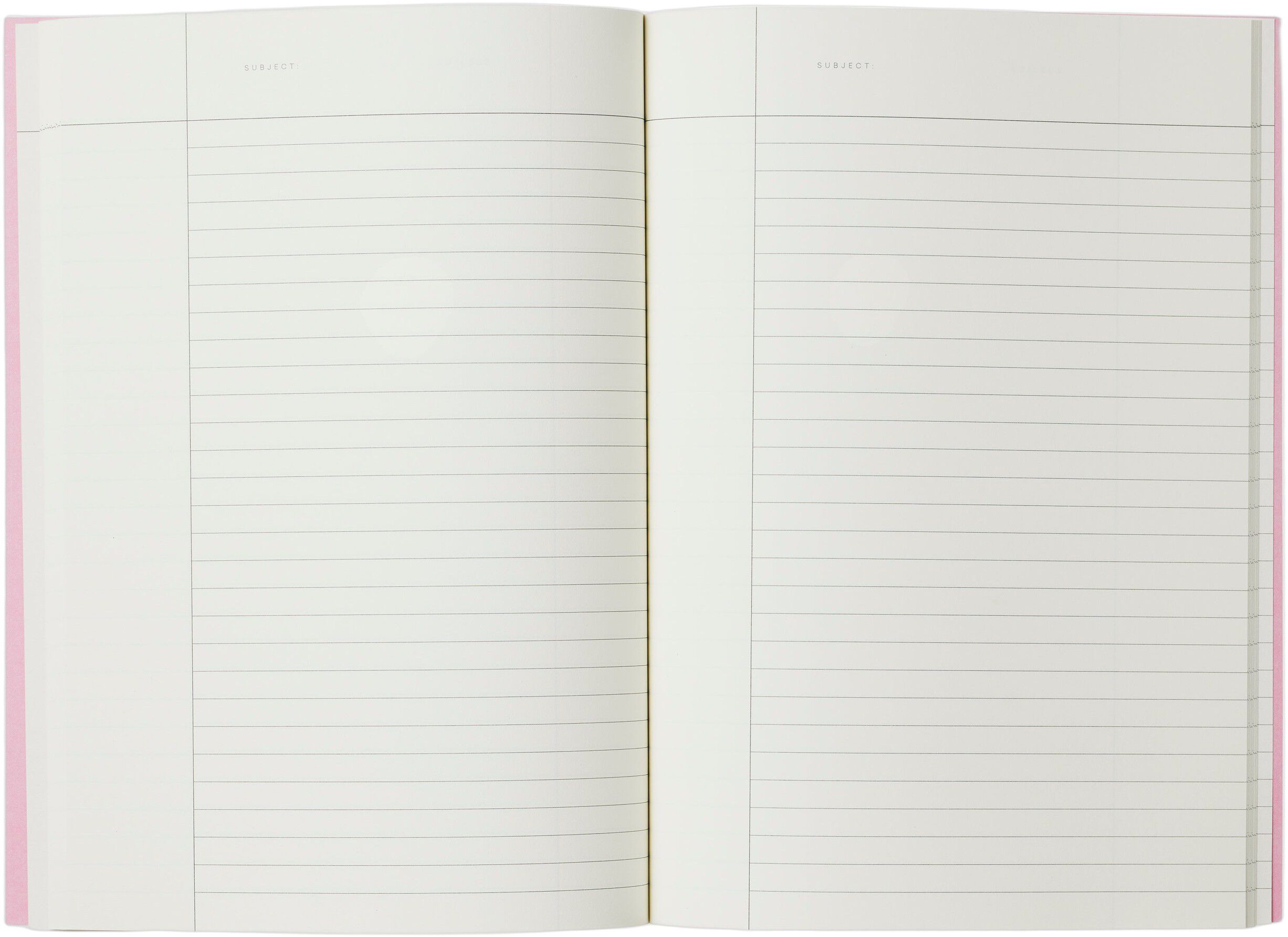 VITA Softcover Notebook - Medium, Orange Grid