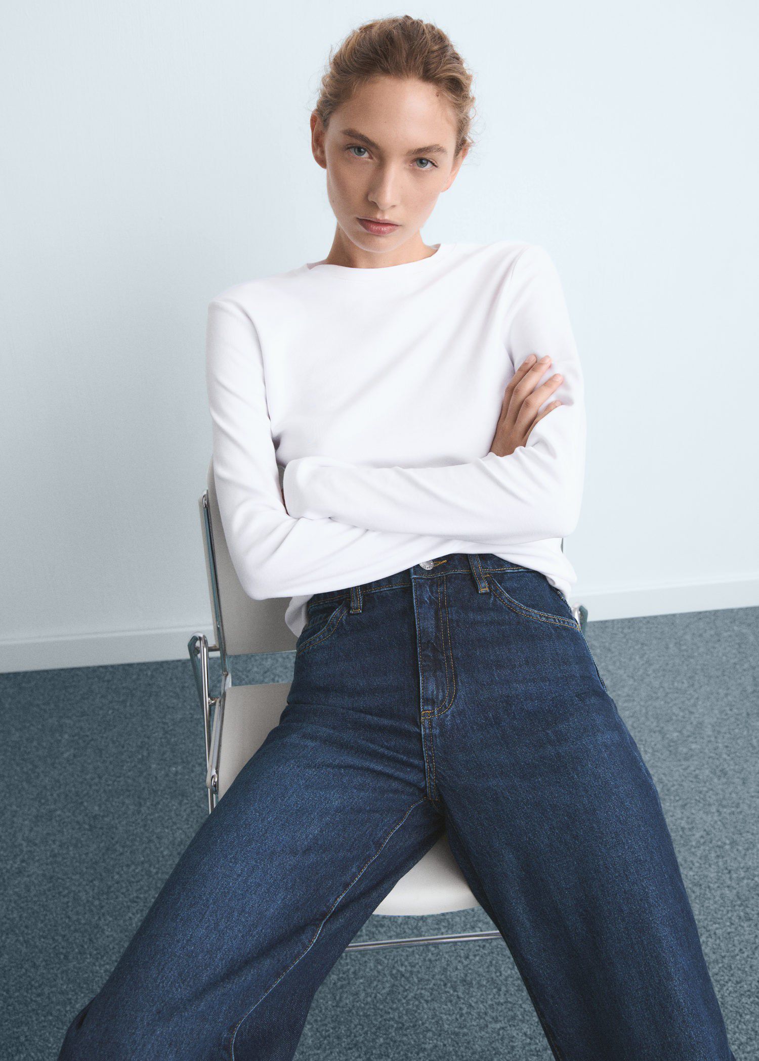 Danila wide leg high-rise jeans