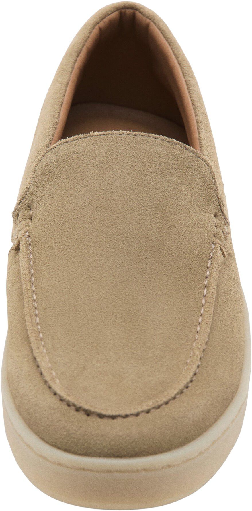 Split leather shoes