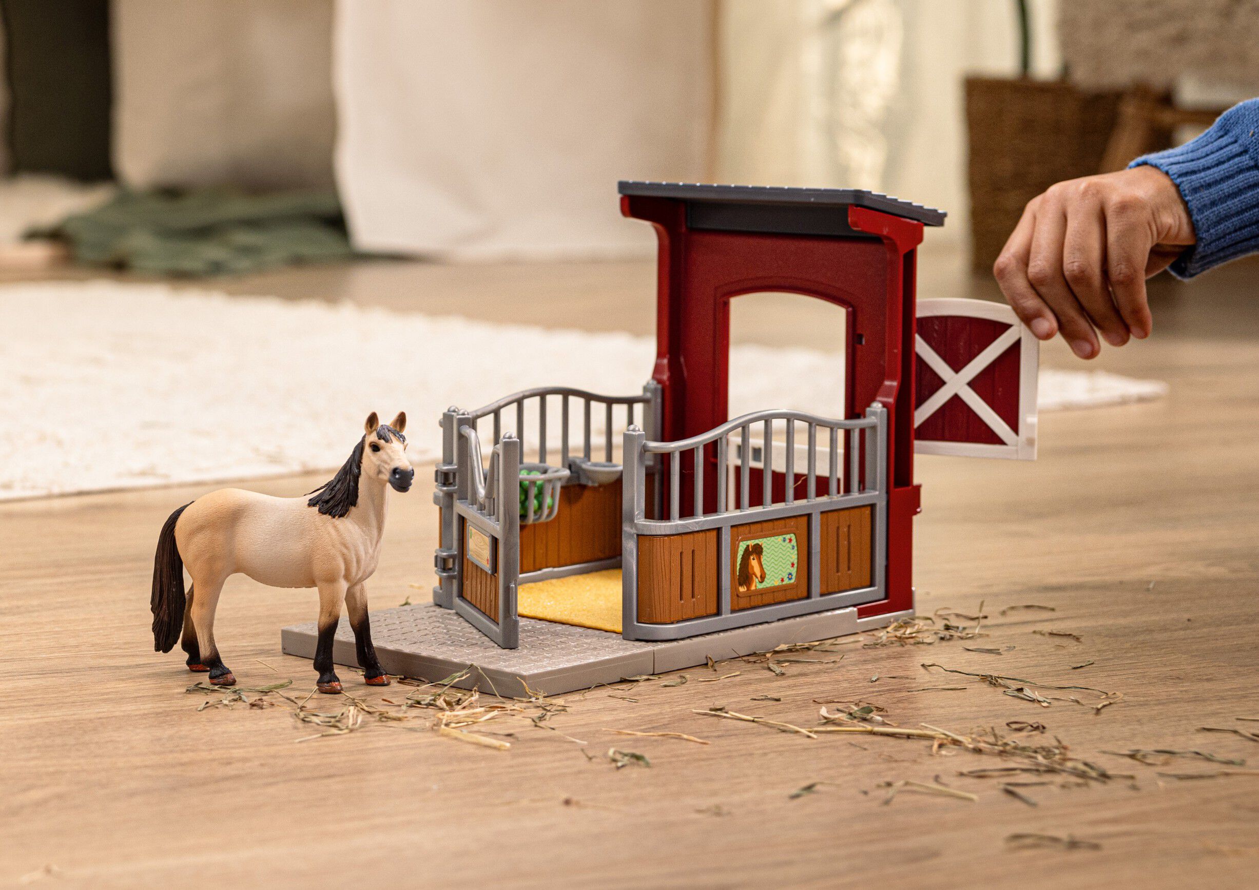 Schleich Ponybox with mus