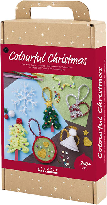 DIY Mix Farverig Jul, Julefigurer