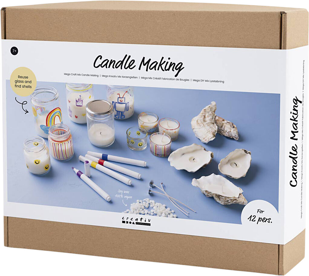 Mega DIY Mix Lysst&oslash;bning , Lysglas