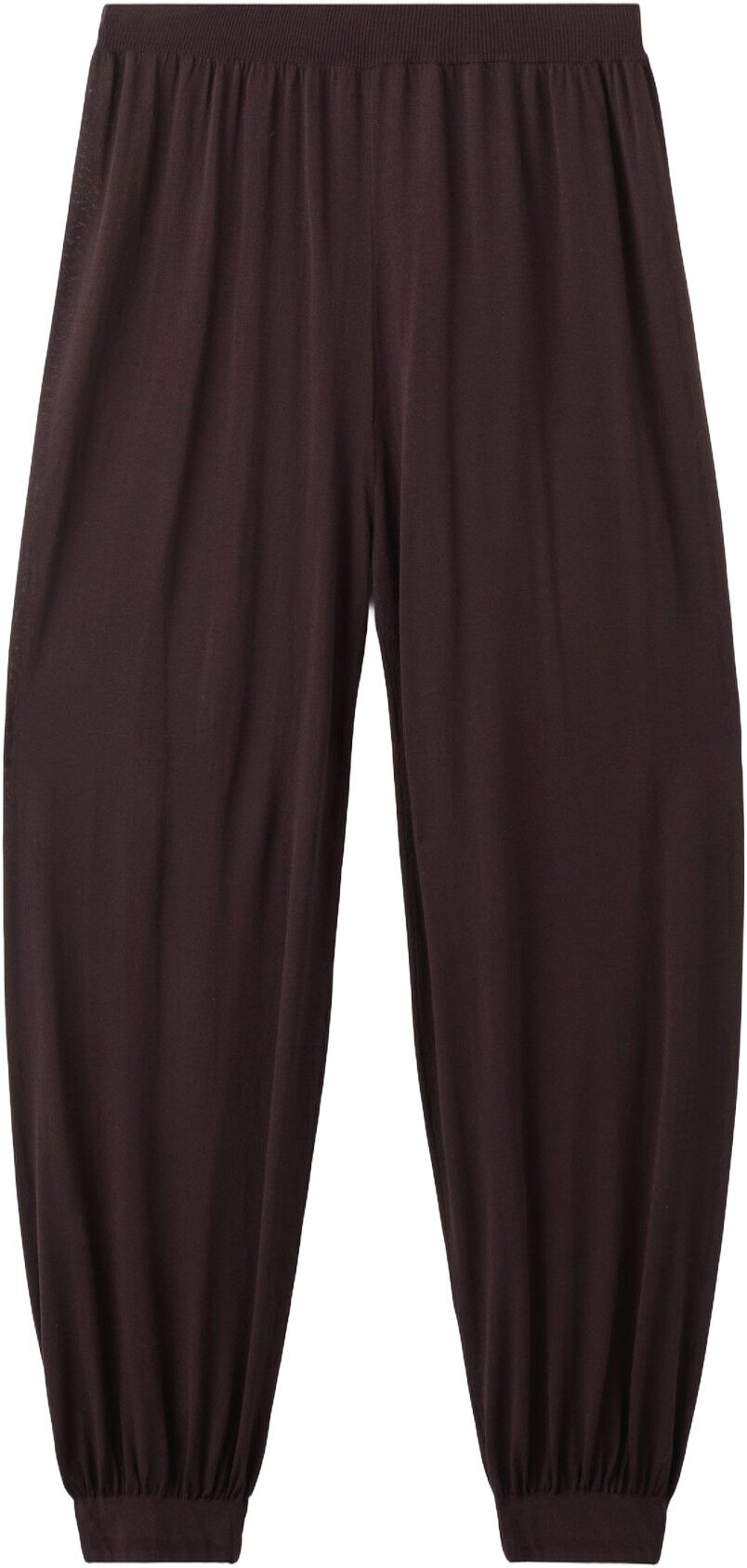 Balloon knit trousers