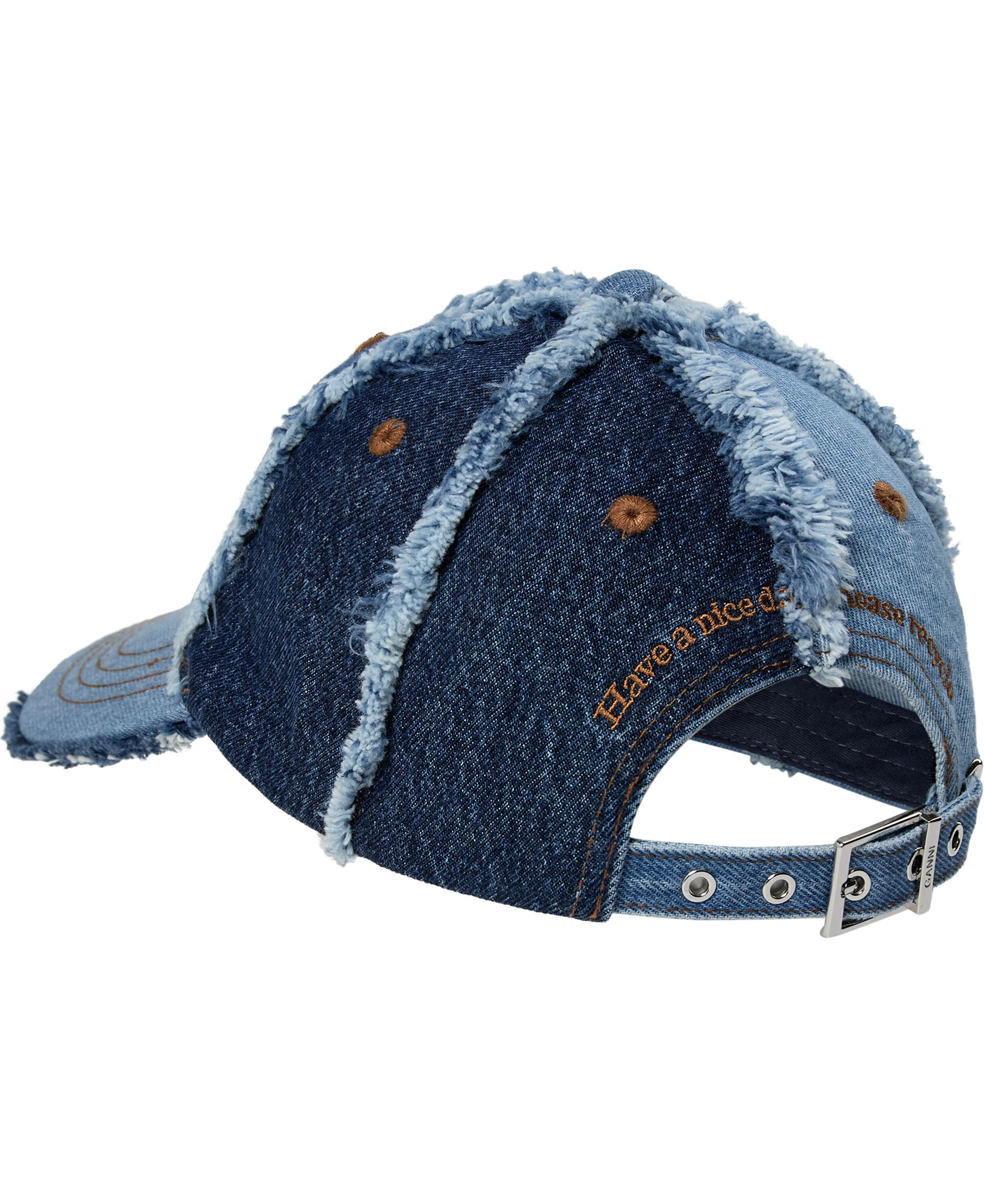 Denim Patchwork Cap