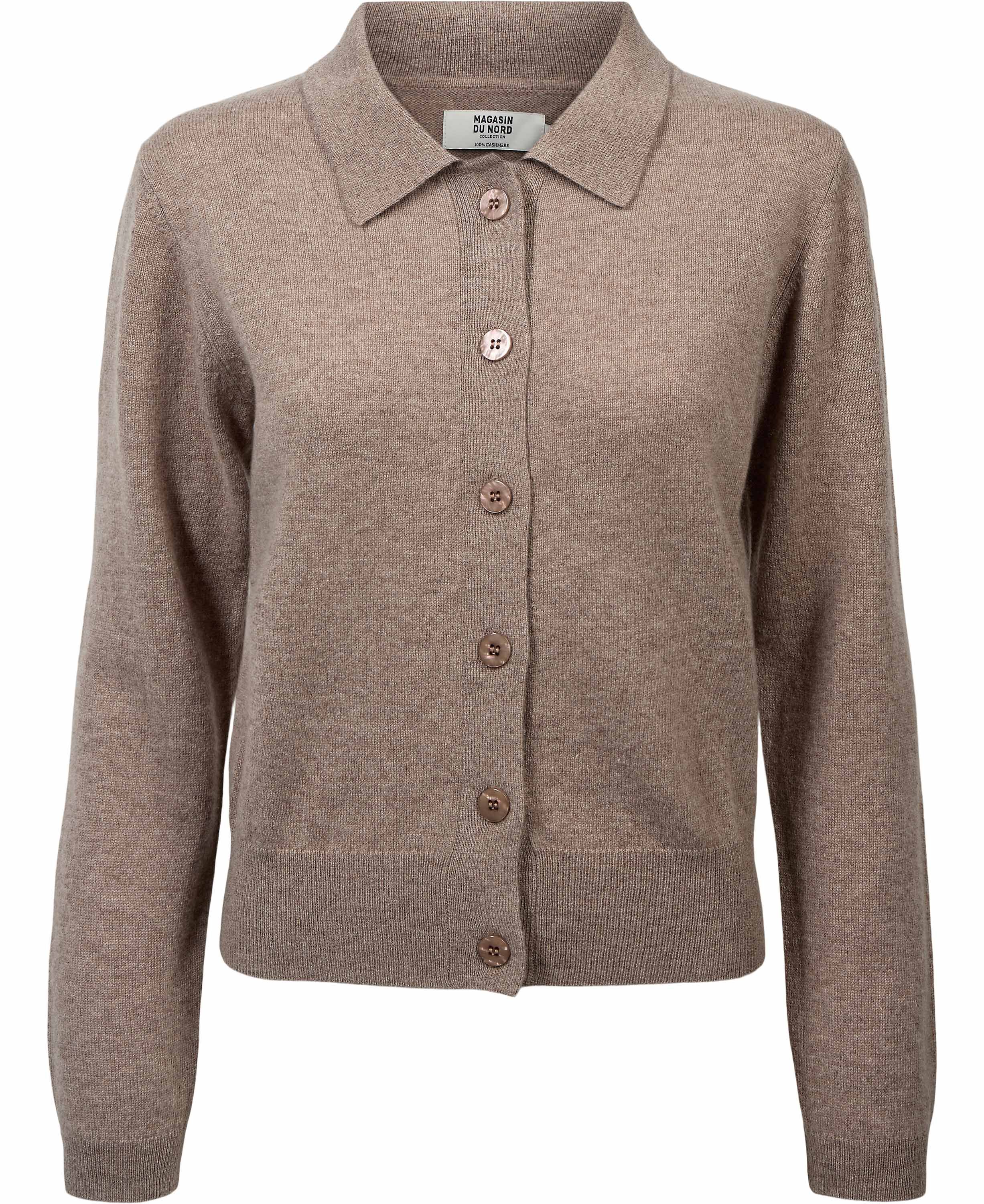 Mabel 15 Polo Cardigan - 100% Cashmere GCS
