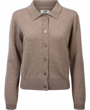 Mabel 15 Polo Cardigan - 100% Cashmere GCS