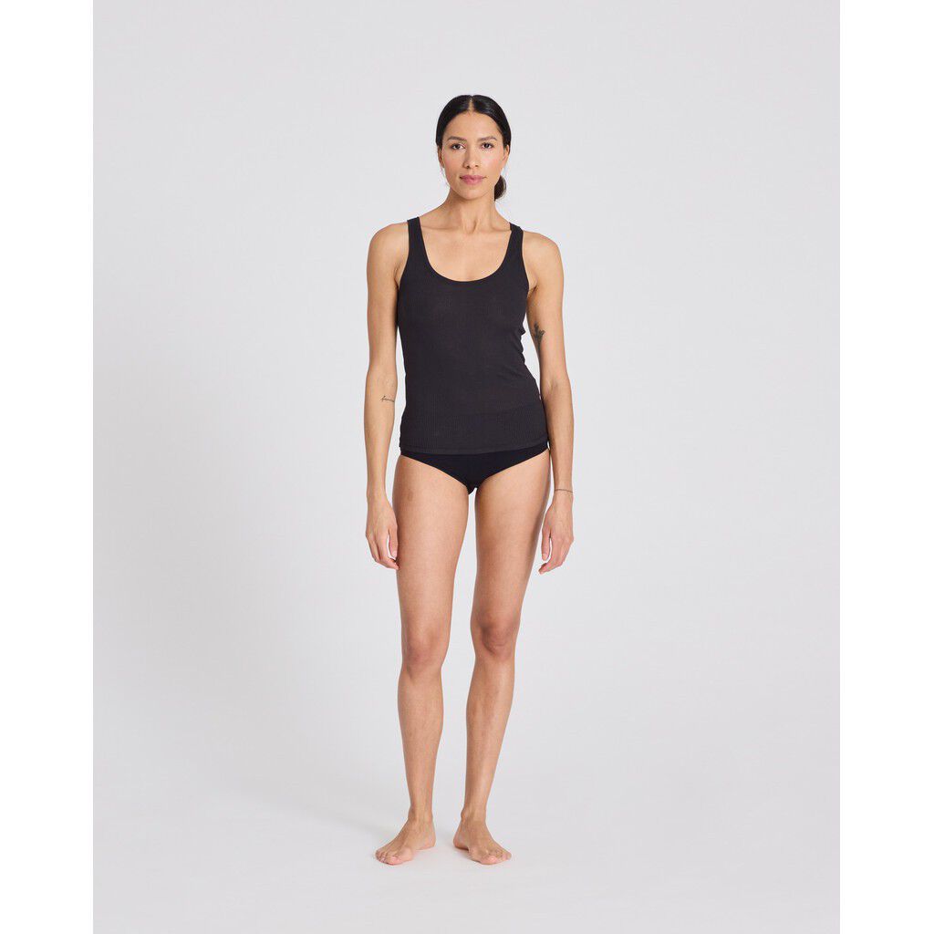 Beate Cotton Top 3x2 Rib Knit GOTS