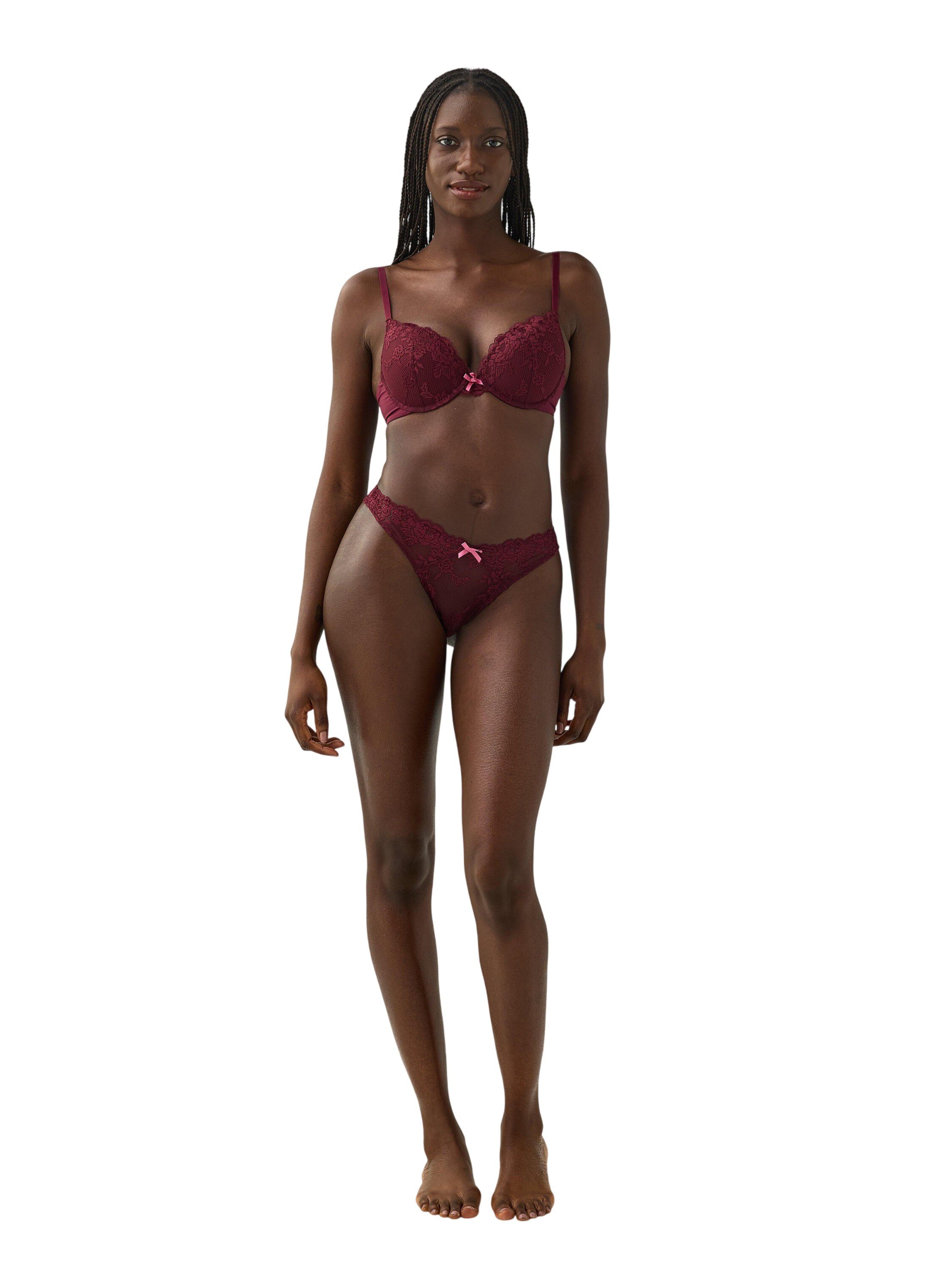 Malva push up-bh med spets