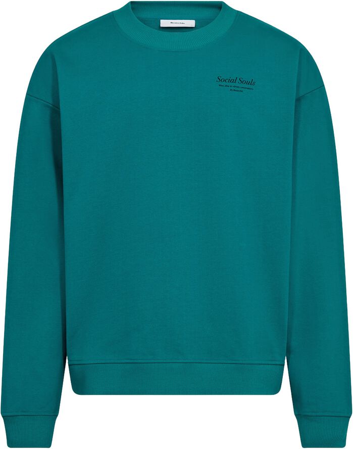 RTDRAKE CHEST PRINT CREW